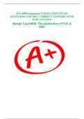 PYC4808 assignment 5 2023/LATEST EXAM QUESTIONS AND 100% CORRECT ANSWERS WITH EXPLANATION