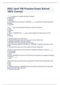 2023 Jamf 100 Practice Exam Solved 100&percnt; Correct