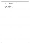 Ace Your Exams with the &lbrack;Social Problems&comma;Best&comma;1e&rsqb; 2023-2024 Test Bank