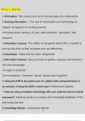 WGU 468 OA 2023 Questions and Answers &lpar;Verified Answers&rpar;