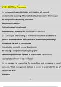 WGU D073 Pre-Assessment 2023 Questions and Answers &lpar;Verified Answers&rpar;