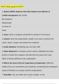WGU D073 Study guide Exam 2023 Questions and Answers &lpar;Verified Answers&rpar;