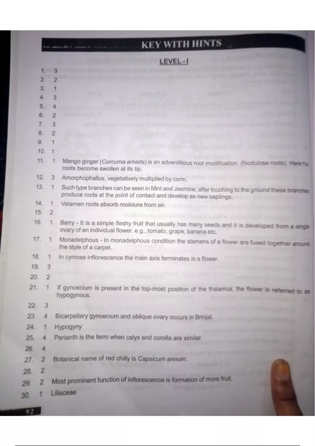 Questions for neet - Biology - Stuvia US