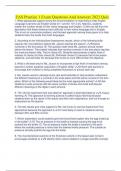 EAS Practice 1 Exam Questions And Answers 2023 Quiz