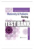 Test Bank For Introductory Maternity and Pediatric Nursing 4th Edition Hatfield