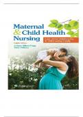 Test Bank For Maternal & Child Health Nursing Care of the Childbearing & Childrearing Family 8th Edition