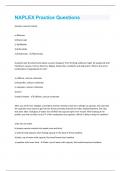NAPLEX    Bundled Exams with complete solution