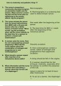 Intro to maternity and pediatric Chap 11 Correct Answers  &lpar;100&percnt; Success&rpar;