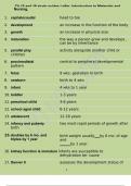 Ch 15 and 16 study guides Leifer&comma; Introduction to Maternity and Pediatric Nursing&comma; Correct Answers