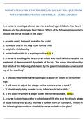 NGN ATI PEDIATRIC PROCTORED EXAM 2023 ACTUAL QUESTIONS  WITH VERIFIED UPDATED ANSWERS/A+ GRADE ASSURED