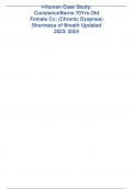 i-Human Case Study&colon;  Constance Barns 70Yrs Old  Female Cc&colon; &lpar;Chronic Dyspnea&rpar;  Shortness of Breath Updated  2023&sol; 2024