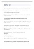 ESRM 101 exam 2023 with 100&percnt; correct answers