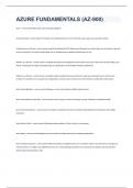 AZURE FUNDAMENTALS &lpar;AZ-900&rpar;&vert;UPDATED&VERIFIED&vert;100&percnt; SOLVED&vert;GUARANTEED SUCCESS