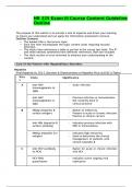 NR 325 Exam III Course Content Guideline Outline