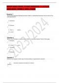 NRNP 6665 FINAL EXAM VERSION 1 LATEST 2023-2024 TERM 3 100&percnt; PASS