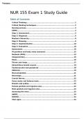 NUR155 Exam 1 Study Guide&period;docx