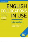 English collocations in use intermediate