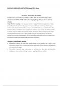 BUSS 423- RESEARCH METHODS Latest 2023&period;docx