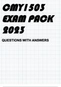 CMY1503 EXAM PACK 2023