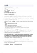 ATLS TEST QUESTIONS AND ANSWERS 2023/2024