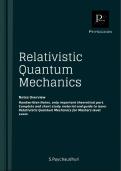 Relativistic Quantum Mechanics-Theory