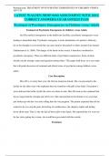 LATEST WALDEN NRNP 6660 ASSIGNMENT WITH 100&percnt; CORRECT ANSWERS-GUARANTEED PASS Treatment of Psychiatric Emergencies in Children versus Adults