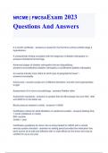 NRCME &vert; FMCSAExam 2023 Questions And Answers