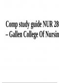 NUR 280 COMP; Final Exam Questions With Answers - Latest Update 2023/2024 (VERIFIED)