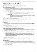  MKTG 4204 MKTG 4204 Consumer Behavior Final Exam notes CB Study Guide for Final Exam .