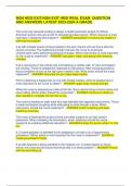 NGN HESI EXIT&sol;NGN EXIT HESI REAL EXAM  QUESTION AND ANSWERS LATEST 2023-2024 A GRADE&period;