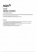 AQA GCSE MEDIA STUDIES 2023 &lpar;Close Study Products&rpar;