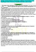 Portage Learning Anatomy & Physiology 2&colon; Module 2 ExamAnatomy and  Physiology II Exam II Final Exam Updated 2023-2024 Latest Version