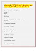 Chapter 2 &lpar;PRF&comma; PRP&comma; etc&period;&rpar; Questions and accurate&comma; 100&percnt; Accurate&period; Graded A&plus;