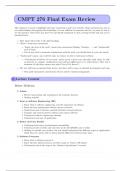 CMPT 276 Final Exam Review