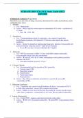 NURS 4581 BSN EXAM II Study Guide QUIZ REVIEW