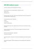 NR599 Exam BUNDLE Solved 100&percnt; Correct