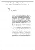 Introduction to Machine Learning, 4e Ethem Alpaydin (Solution Manual)