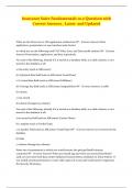 Insurance Suite Fundamentals 10&period;0 Question with Correct Answers&lowbar; Latest and Updated