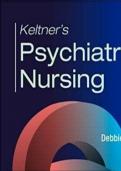 Test Bank For Keltners Psychiatric Nursing, 9th Edition, 9780323791960,By Debbie Steele Chapter , All Chapters with Answers and Rationals