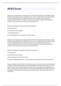 APES Unit 4 Practice Test exam 2023 with 100&percnt; correct answers