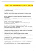 DAANCE 2023 EXAM GRADED A&plus; LATEST VERSION 