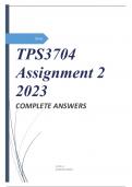 TPS3704 Assignment 2 2023