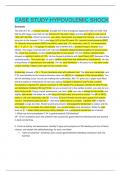 CASE STUDY&colon;HYPOVOLEMIC SHOCK