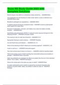 Texas RS Study Guide 2023 with Complete Solutions