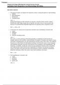 c20Chapter 20&colon; Drugs Affecting the Central Nervous System Gardenhire&colon; Rau&rsquo;s Respiratory Care Pharmacology&comma; 9th Edition
