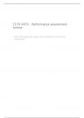 IT C170 VHT2 Performance Assessment Review WGU