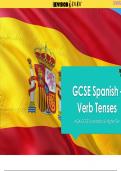 GCSE Spanish - Tenses