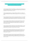 ATI Parenteral &lpar;IV&rpar; Medications Test Questions with Correct Answers&lowbar;Updated and Latest