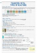 Unit 15b - Transition Metals  (9CH0)  Edexcel AS/A level Chemistry Student Book 2