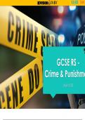 GCSE RS - Crime & Punishment